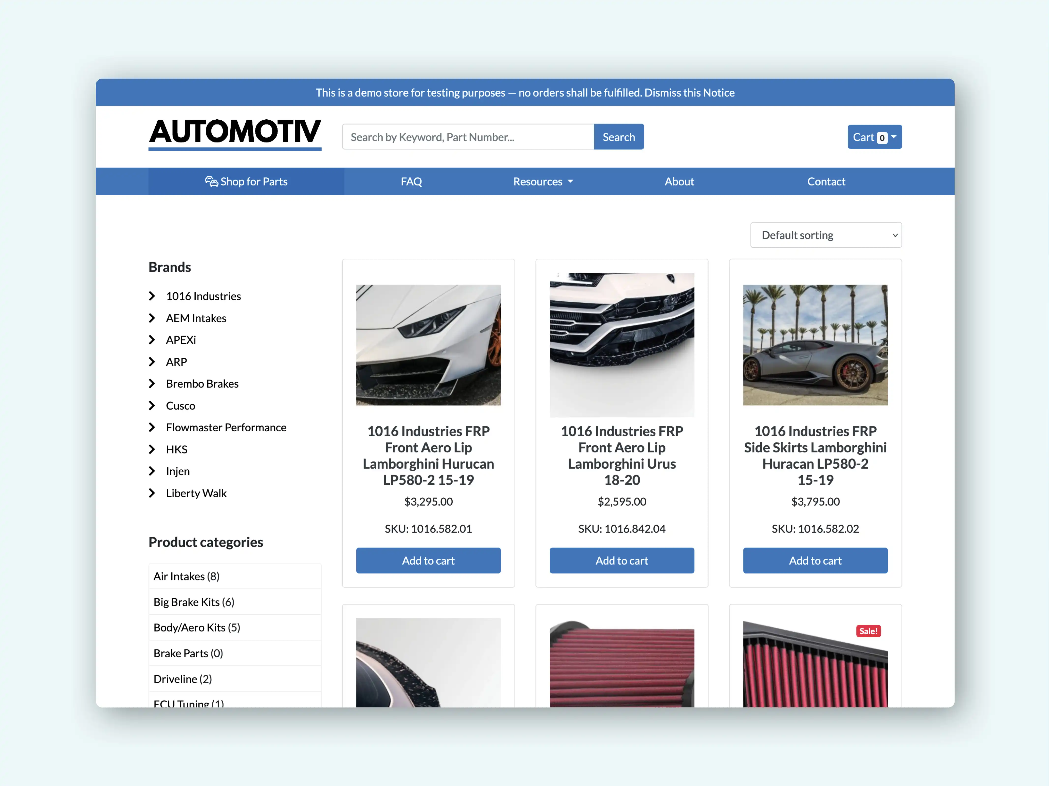 Store front design view